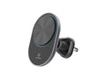 Techancy Suporte Magnético Para Telemóvel Com Carregador Sem Fios TF2798 Preto, Compatível Com Magsafe, Carregamento Sem Fios De 15 W